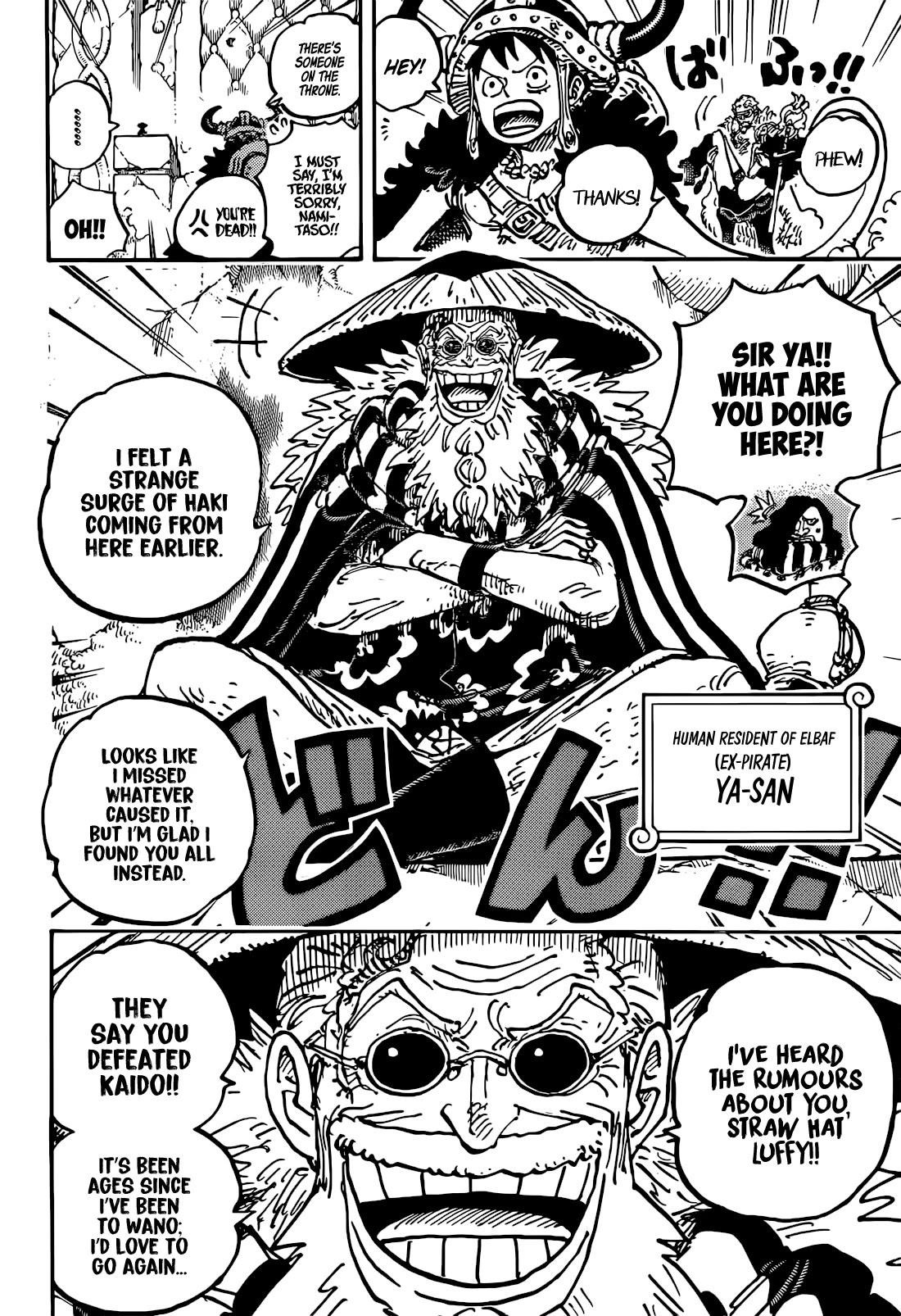 One Piece Manga Chapter 1139 page 6 - Mountain-Eater