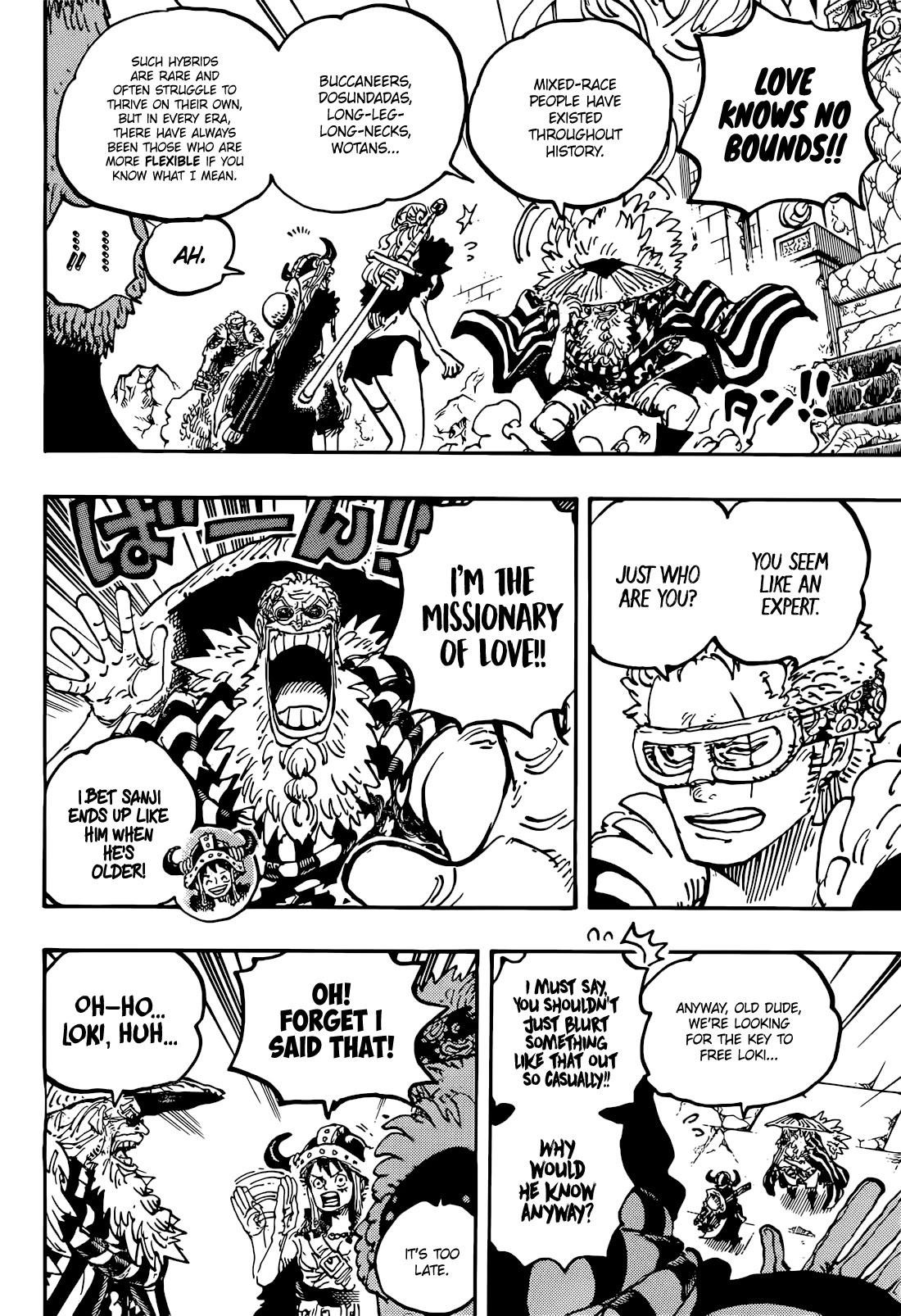 One Piece Manga Chapter 1139 page 8 - Mountain-Eater