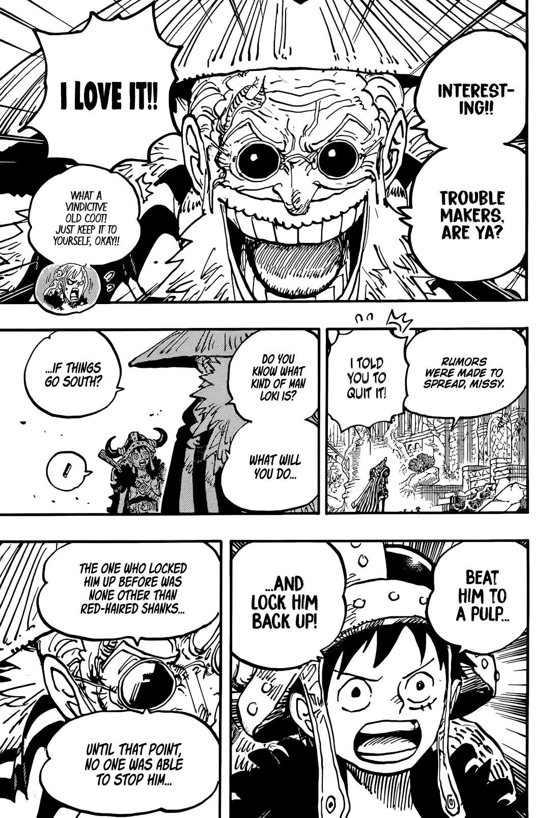 One Piece Manga Chapter 1139 page 9 - Mountain-Eater