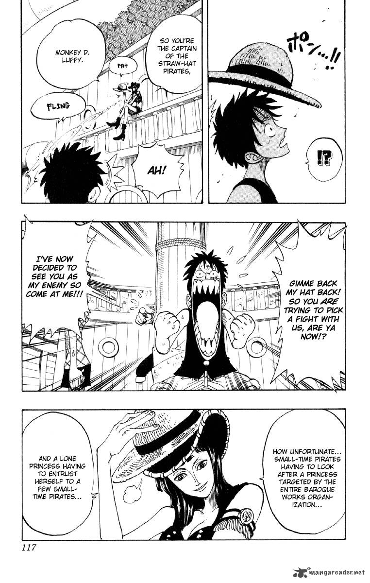 One Piece Manga Chapter 114 page 13 - The Course