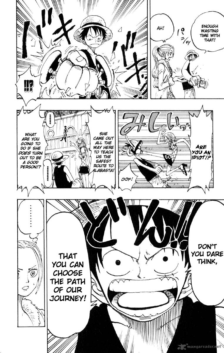 One Piece Manga Chapter 114 page 16 - The Course