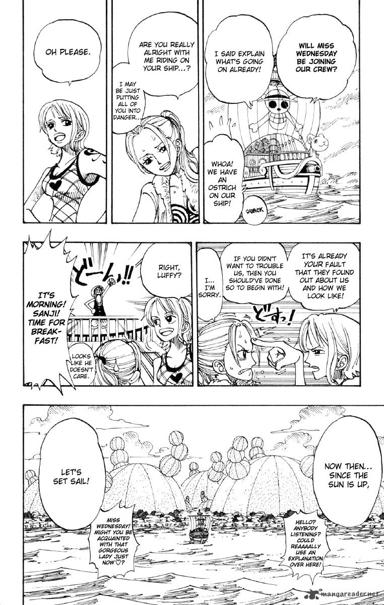 One Piece Manga Chapter 114 page 18 - The Course
