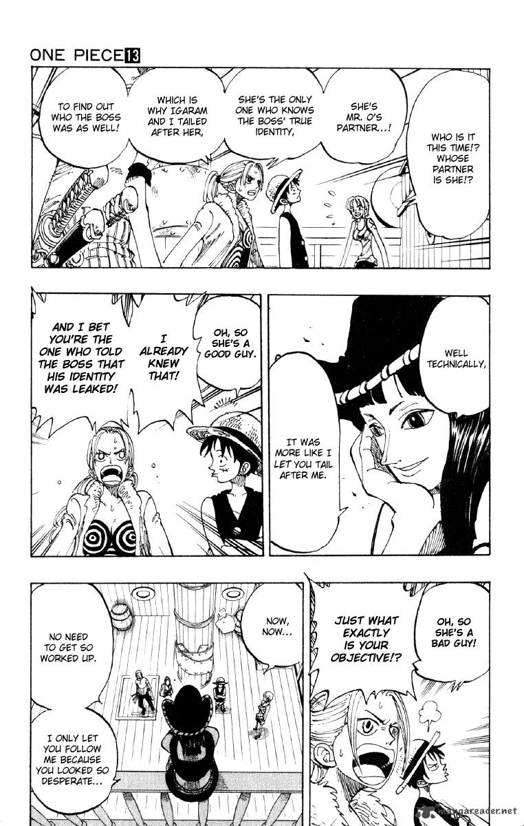 One Piece Manga Chapter 114 page 9 - The Course