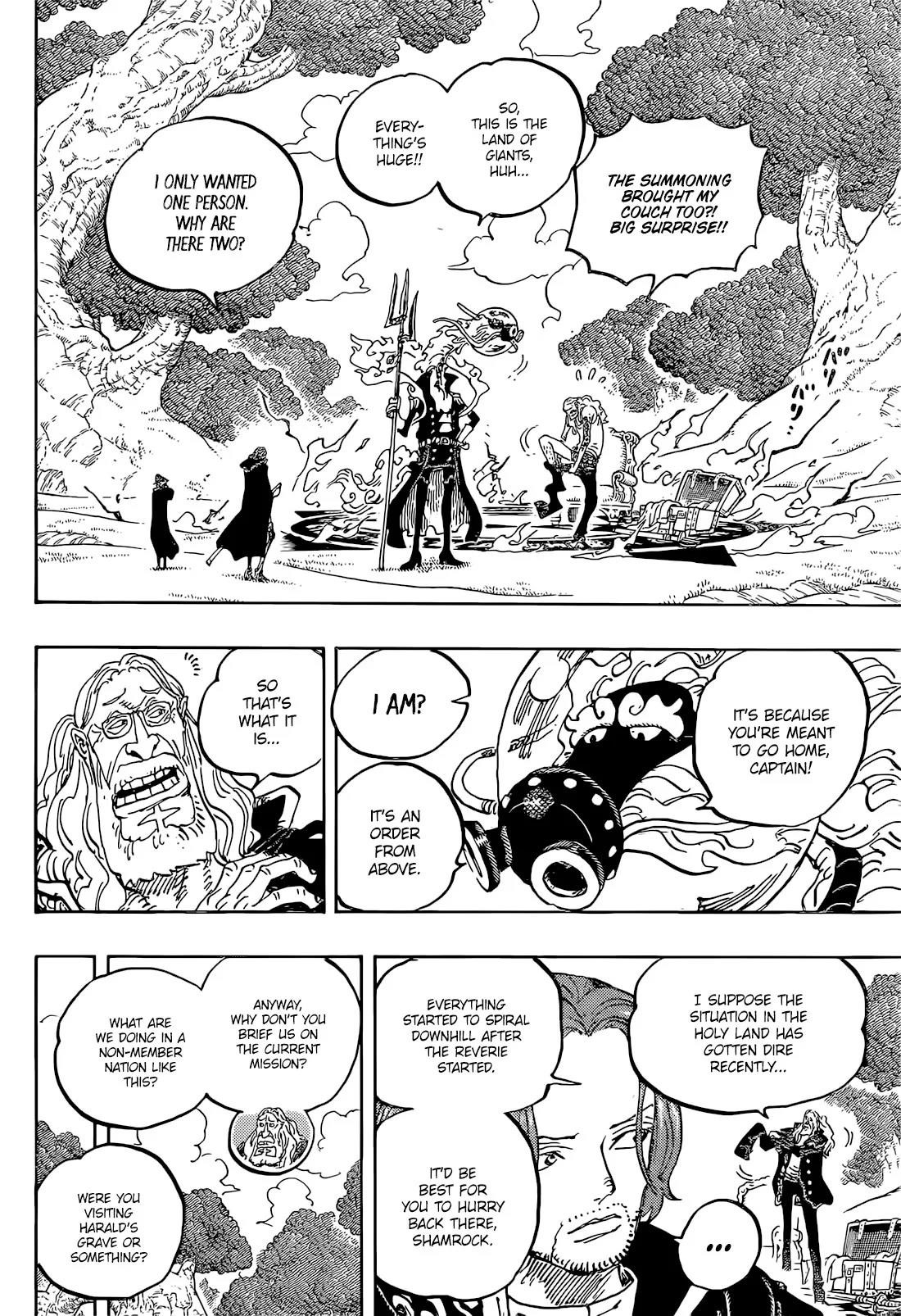 One Piece Manga Chapter 1140 page 14 - Scopper Gaban