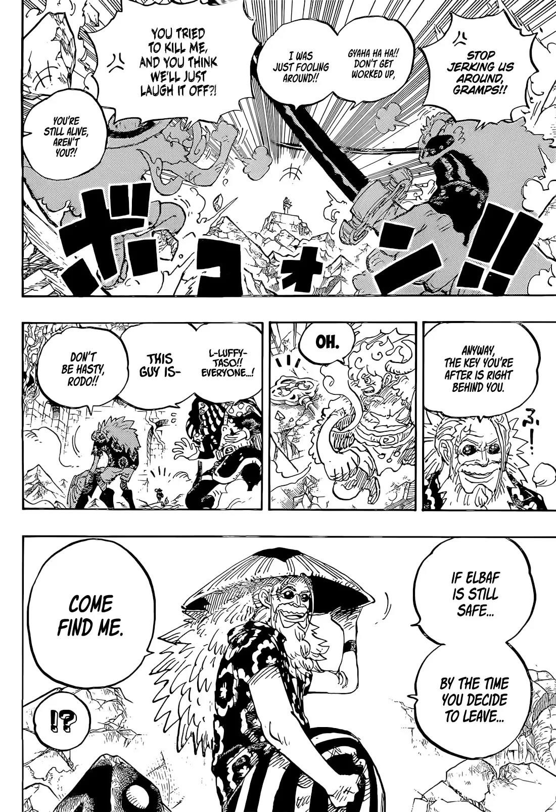 One Piece Manga Chapter 1140 page 9 - Scopper Gaban