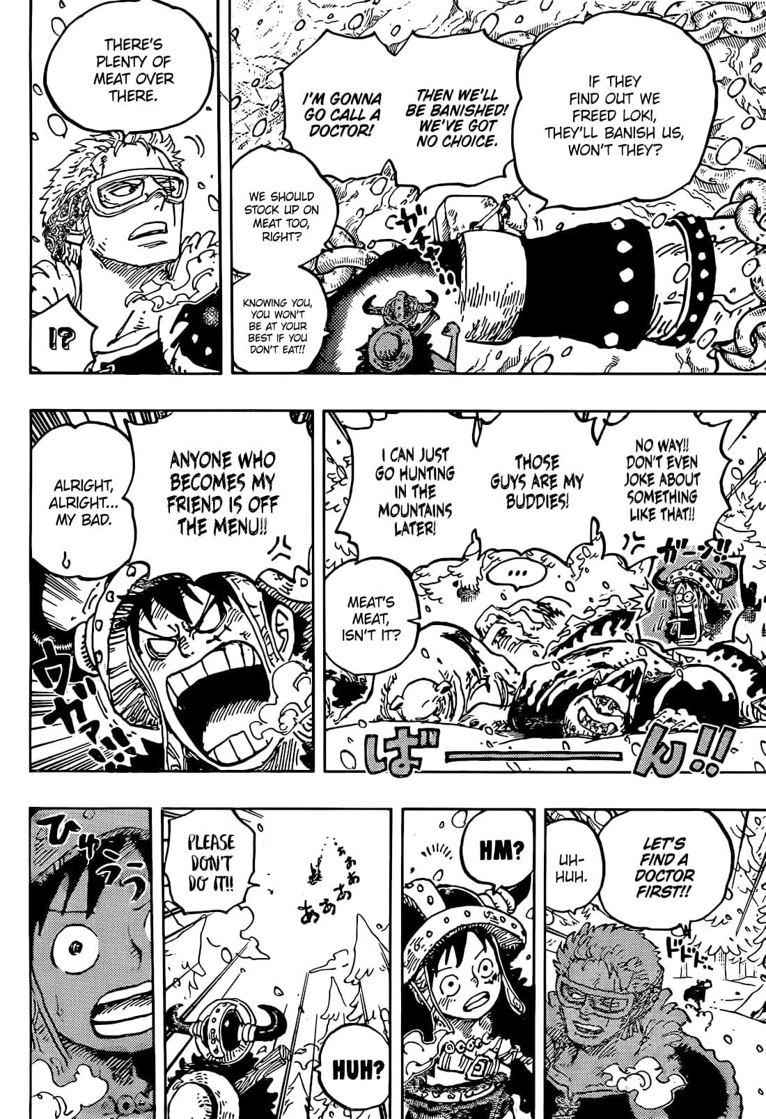 One Piece Manga Chapter 1141 page 11 - An Older Woman