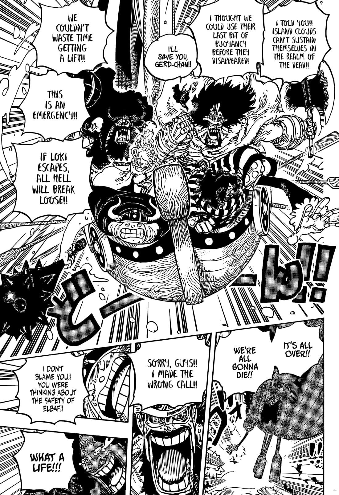 One Piece Manga Chapter 1141 page 12 - An Older Woman