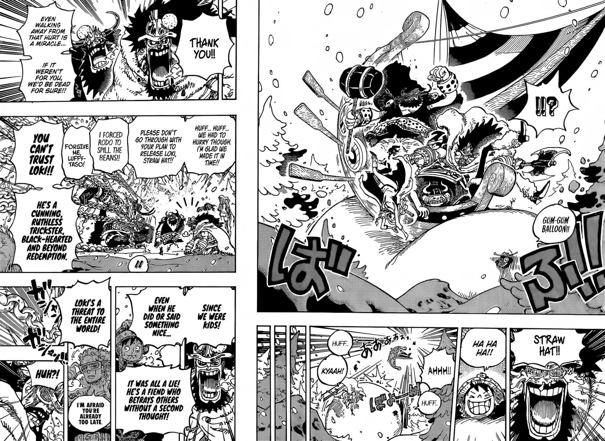 One Piece Manga Chapter 1141 page 13 - An Older Woman