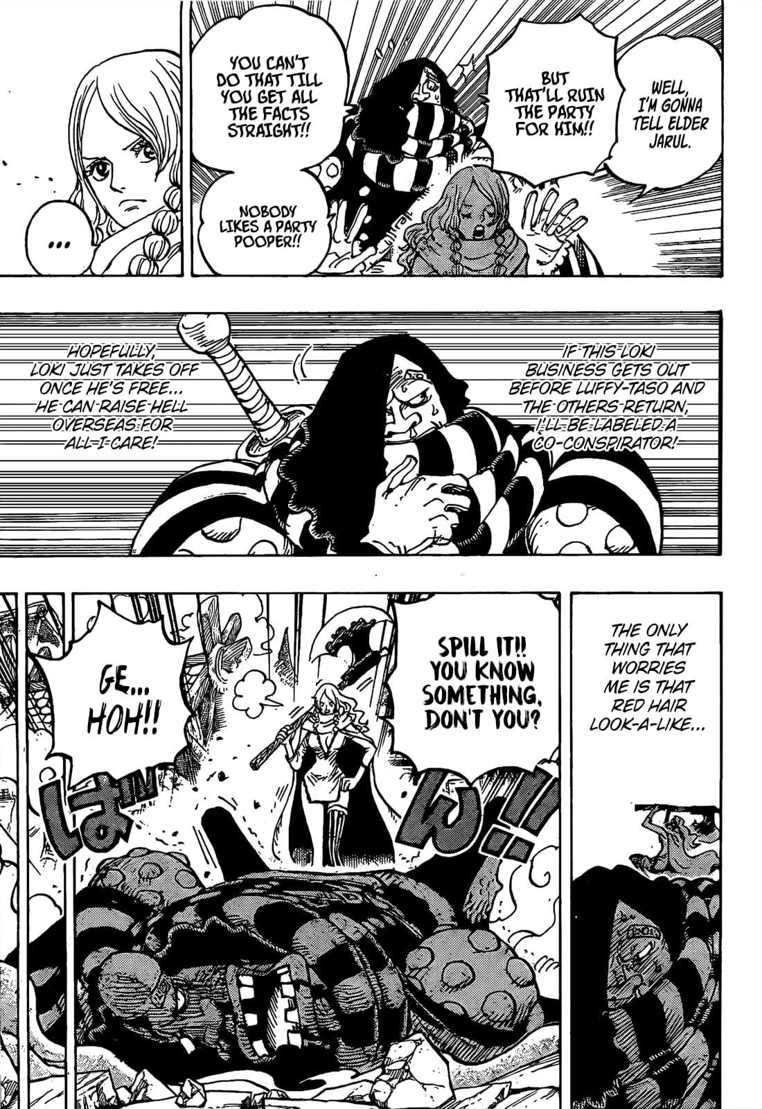 One Piece Manga Chapter 1141 page 7 - An Older Woman
