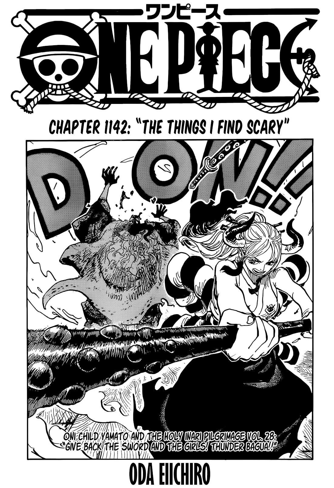 One Piece Manga Chapter 1142 page 1 - What I'm Afraid Of