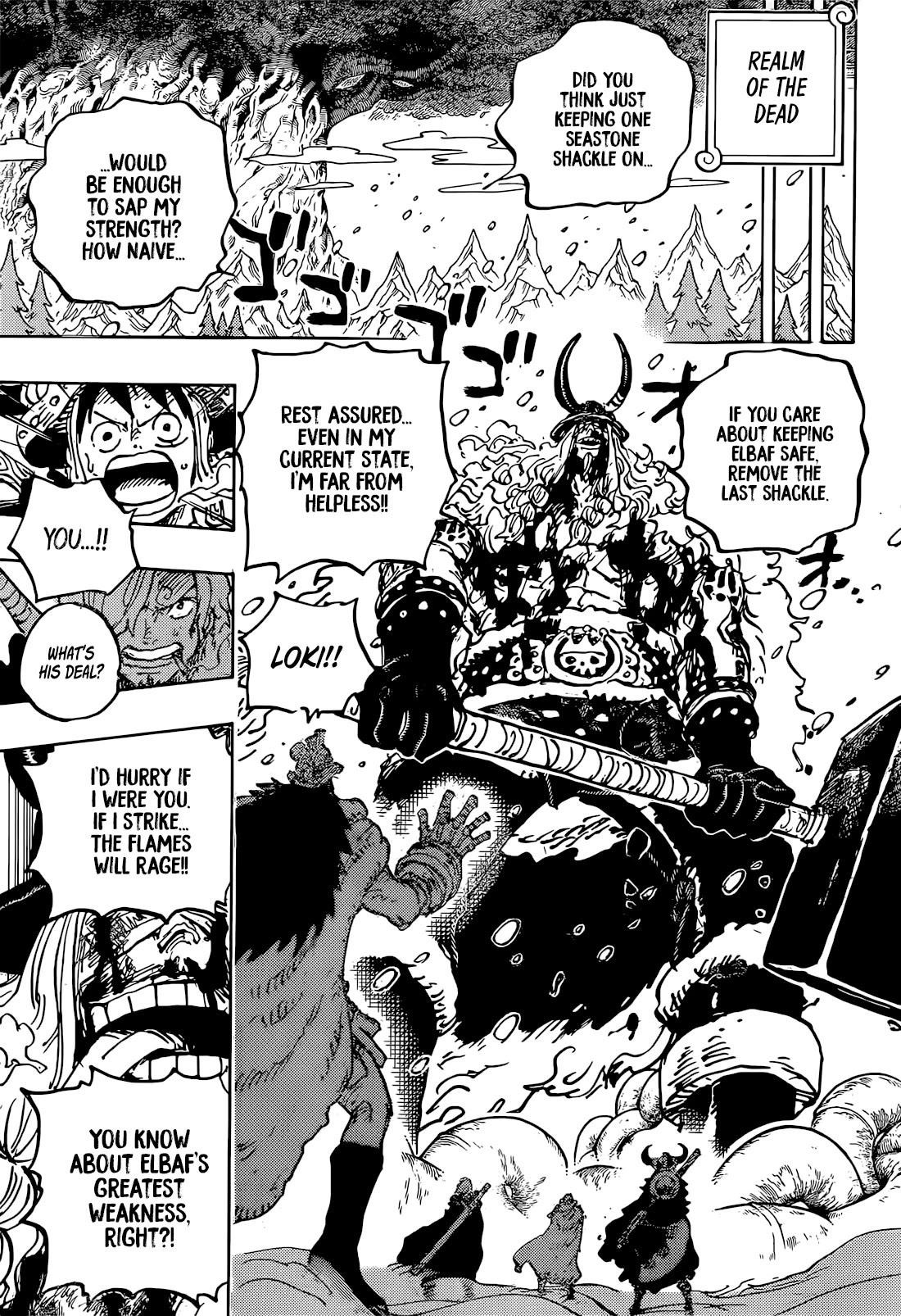 One Piece Manga Chapter 1142 page 10 - What I'm Afraid Of