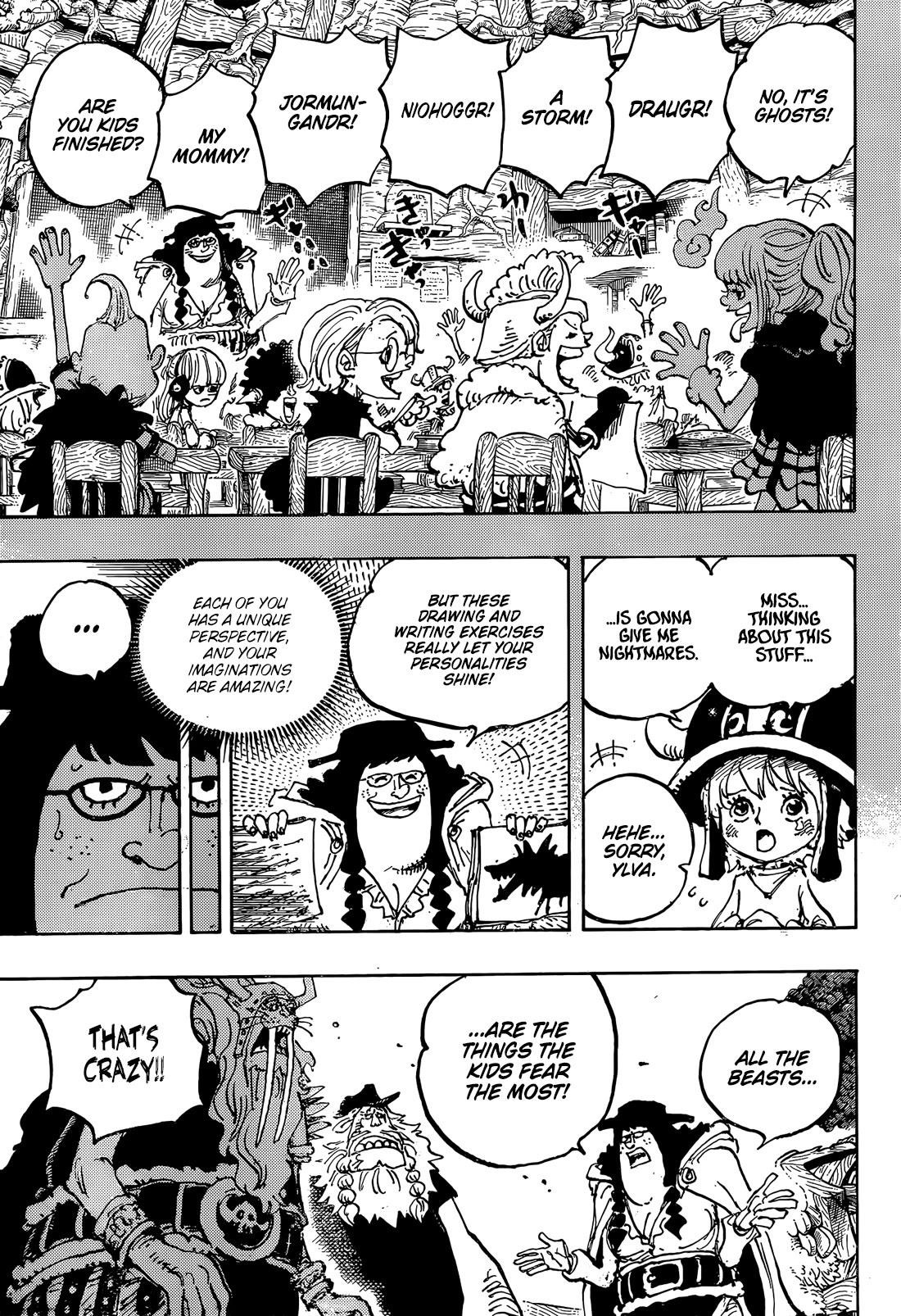 One Piece Manga Chapter 1142 page 13 - What I'm Afraid Of