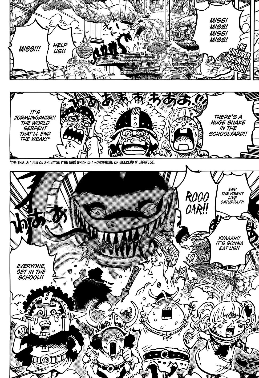 One Piece Manga Chapter 1142 page 2 - What I'm Afraid Of