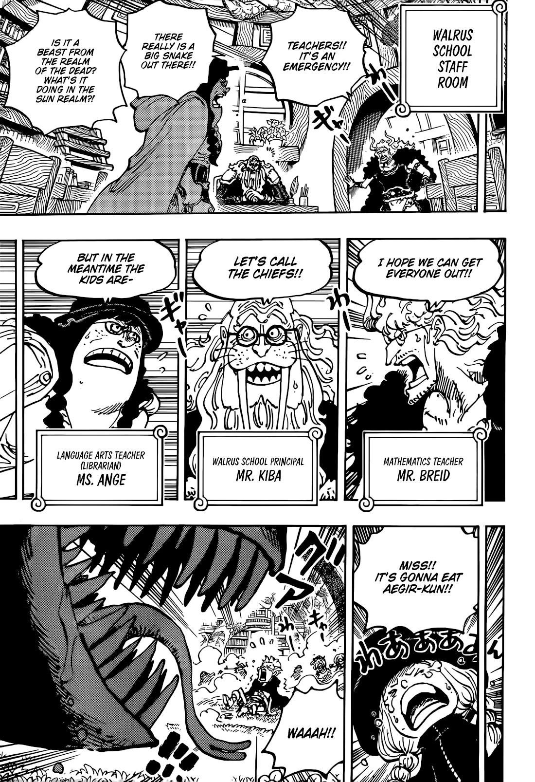 One Piece Manga Chapter 1142 page 3 - What I'm Afraid Of