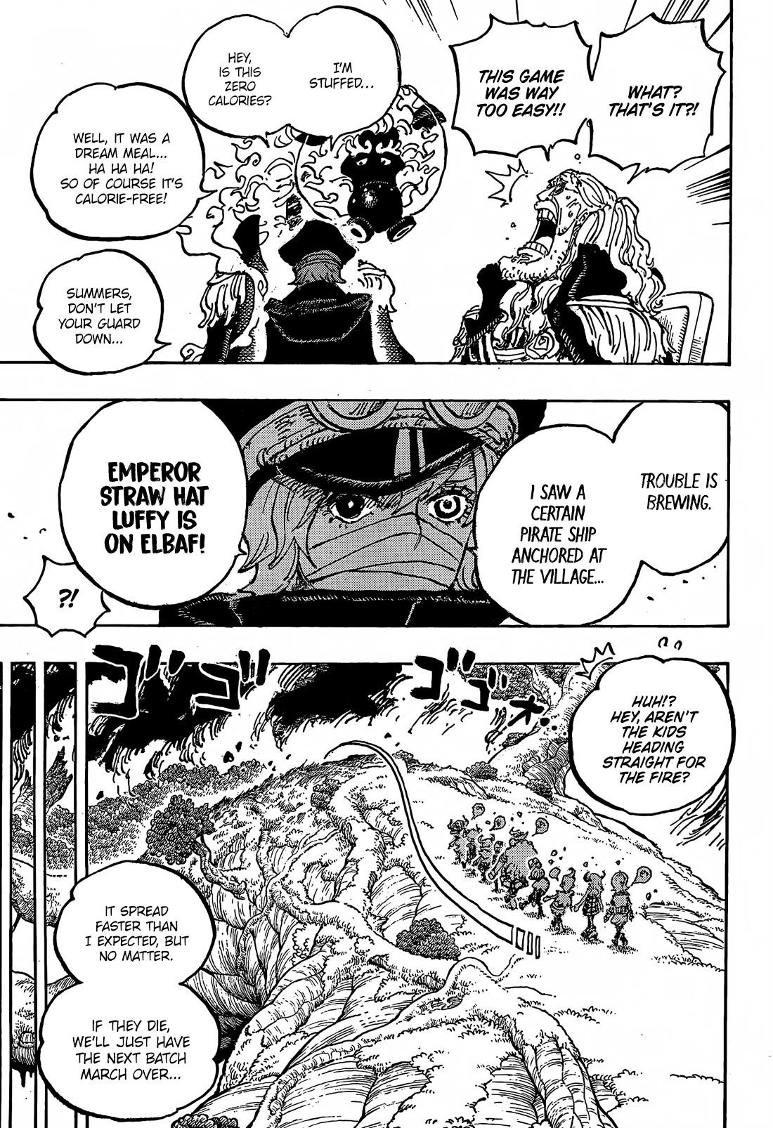 One Piece Manga Chapter 1143 page 10 - Knights of God