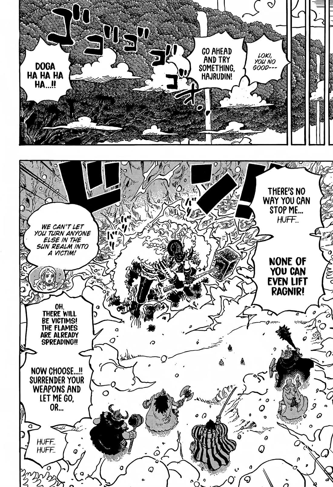 One Piece Manga Chapter 1143 page 11 - Knights of God