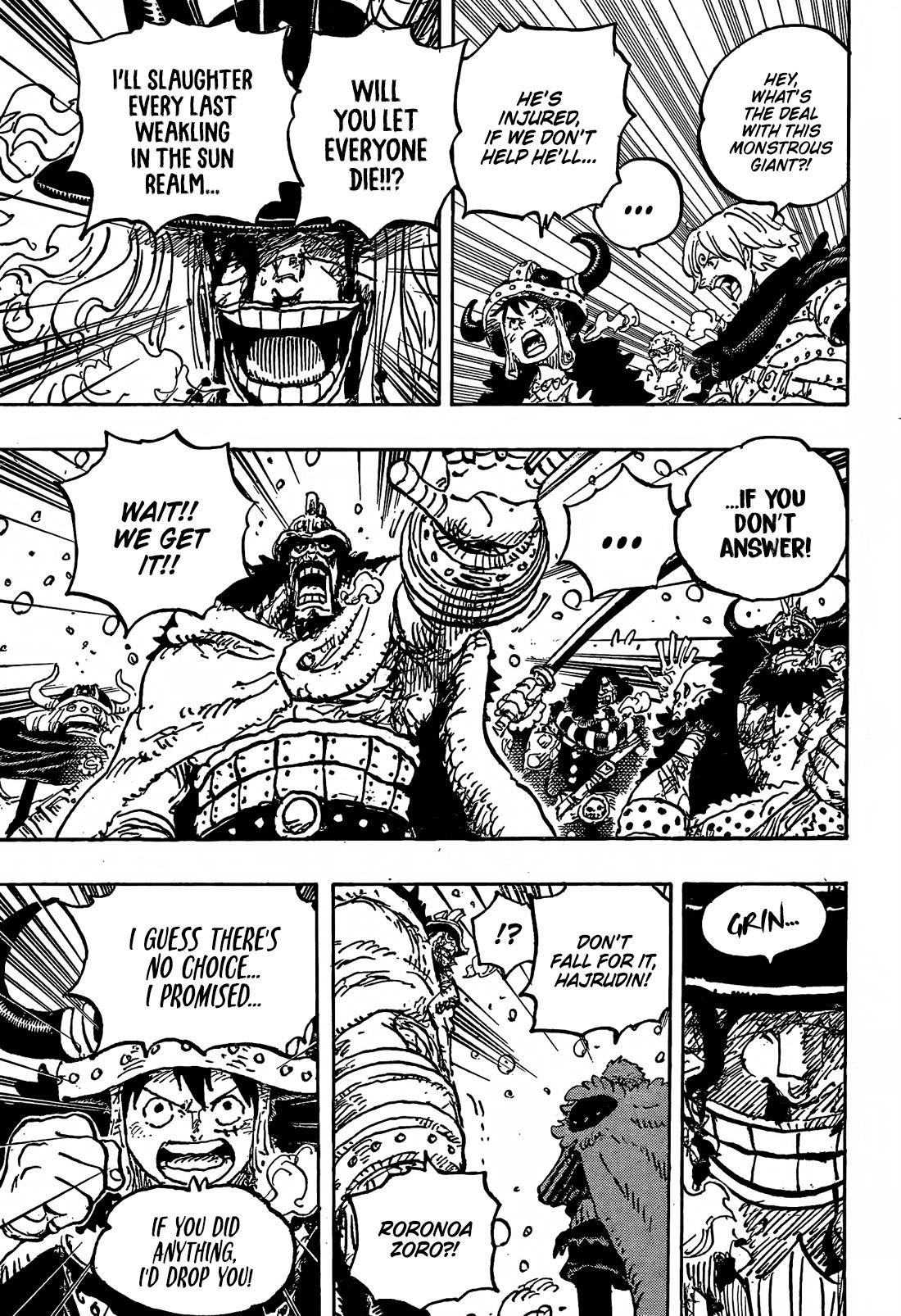 One Piece Manga Chapter 1143 page 12 - Knights of God
