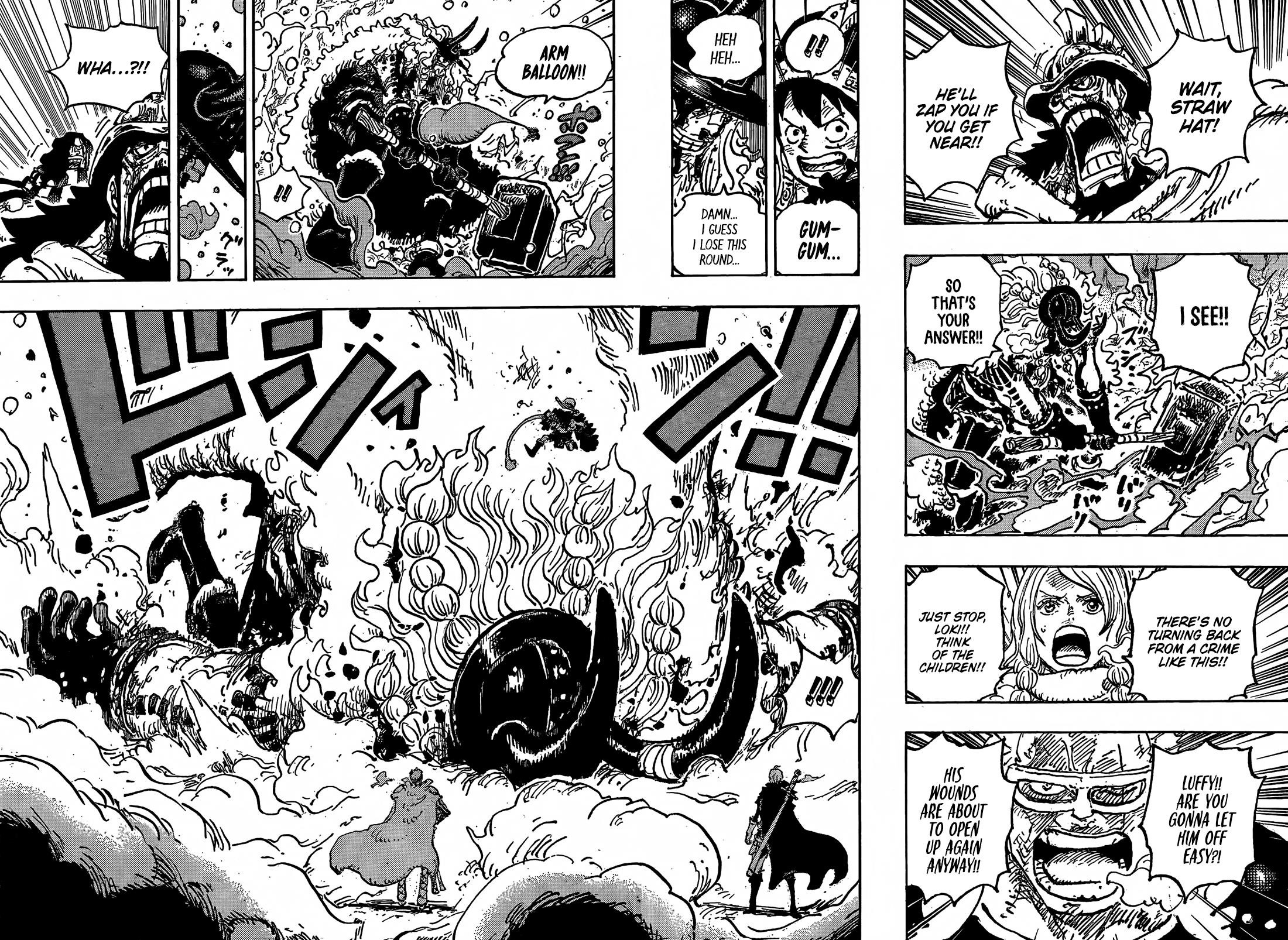 One Piece Manga Chapter 1143 page 13 - Knights of God