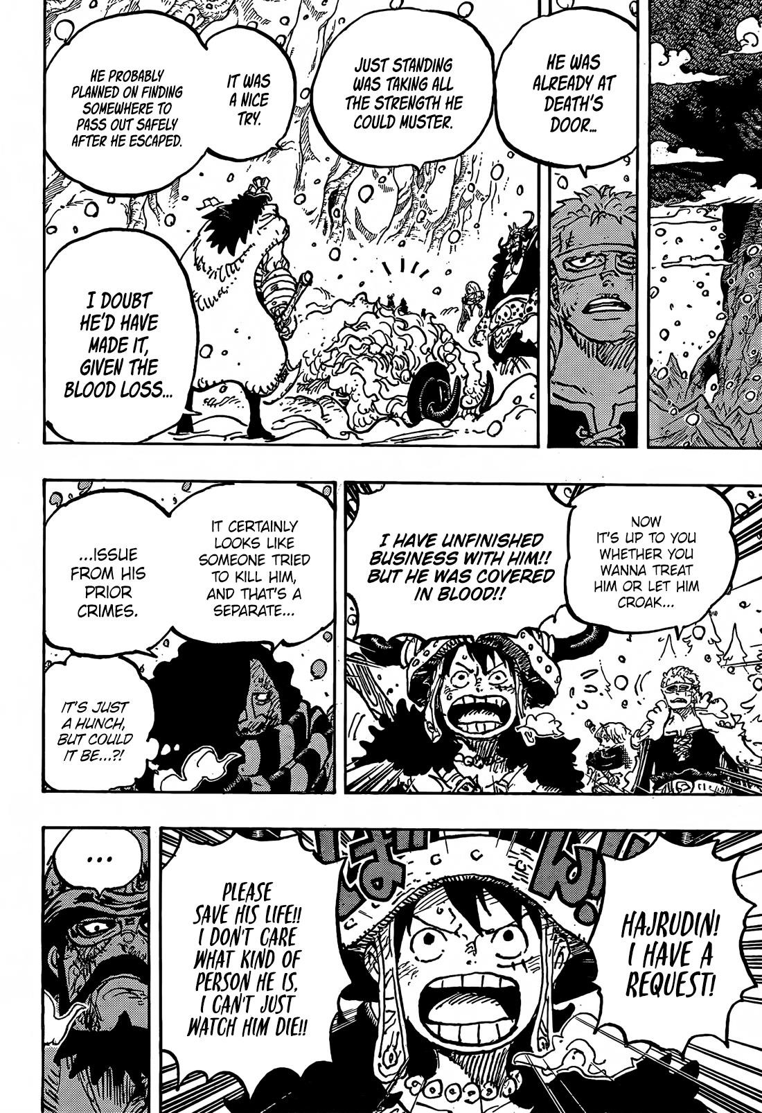 One Piece Manga Chapter 1143 page 14 - Knights of God