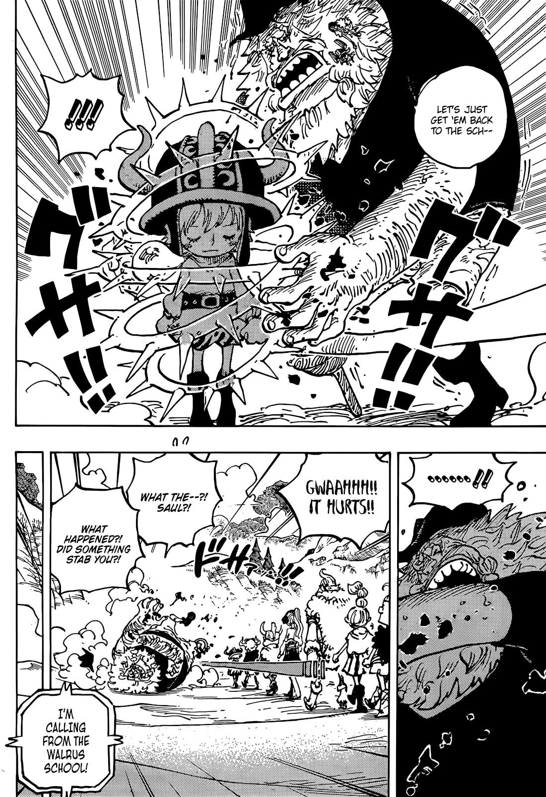 One Piece Manga Chapter 1143 page 3 - Knights of God