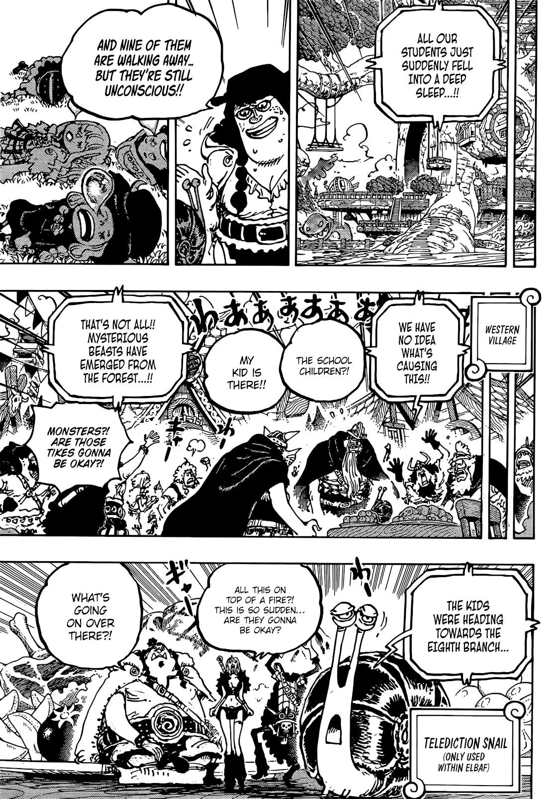 One Piece Manga Chapter 1143 page 4 - Knights of God