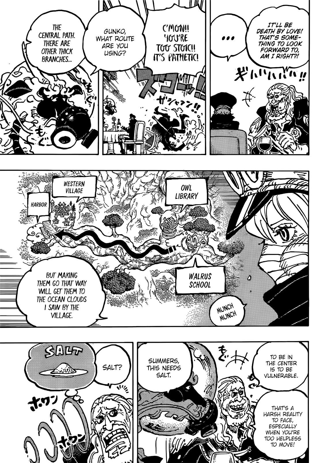 One Piece Manga Chapter 1143 page 8 - Knights of God