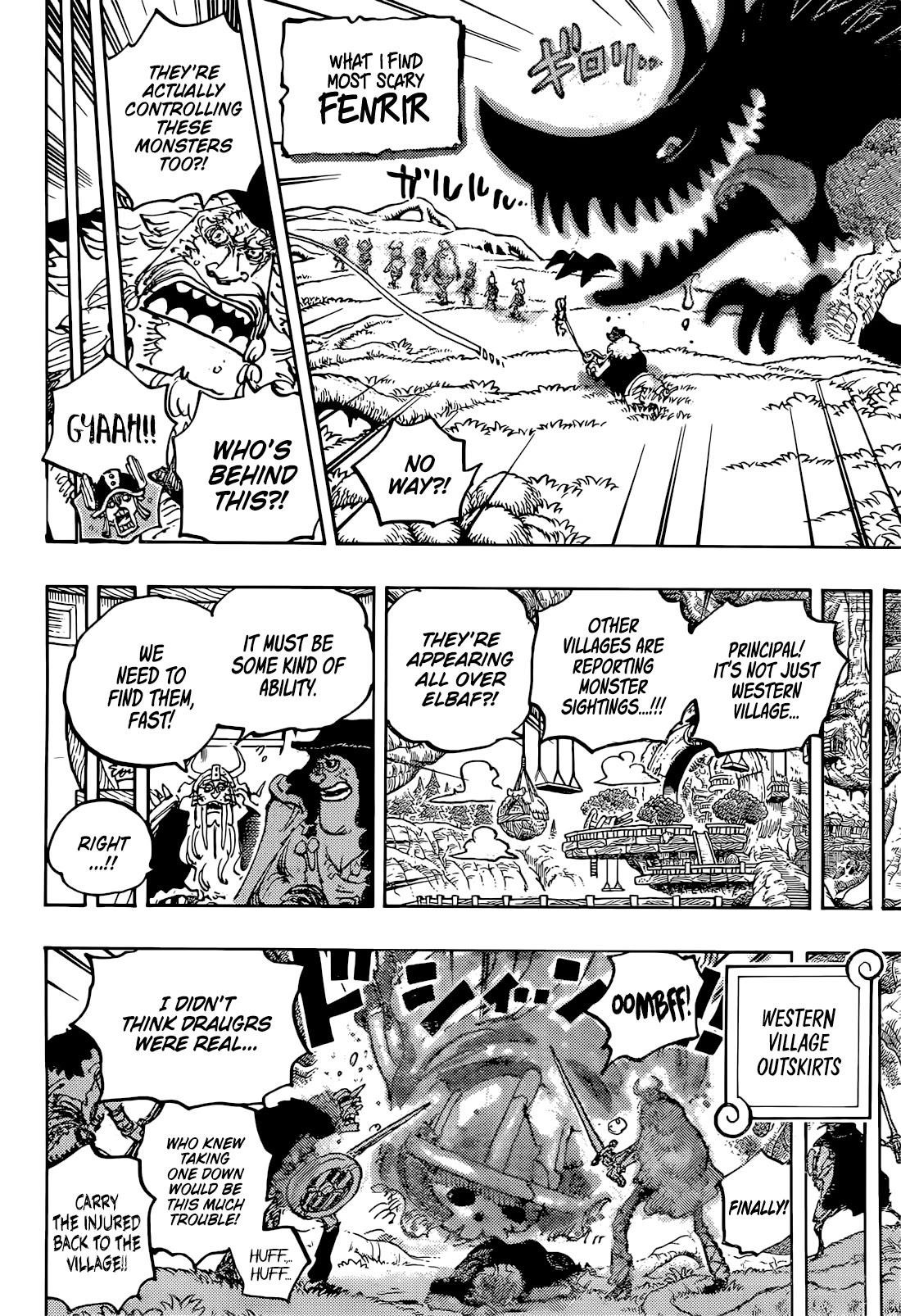 One Piece Manga Chapter 1144 page 12 - A Time for Warriors