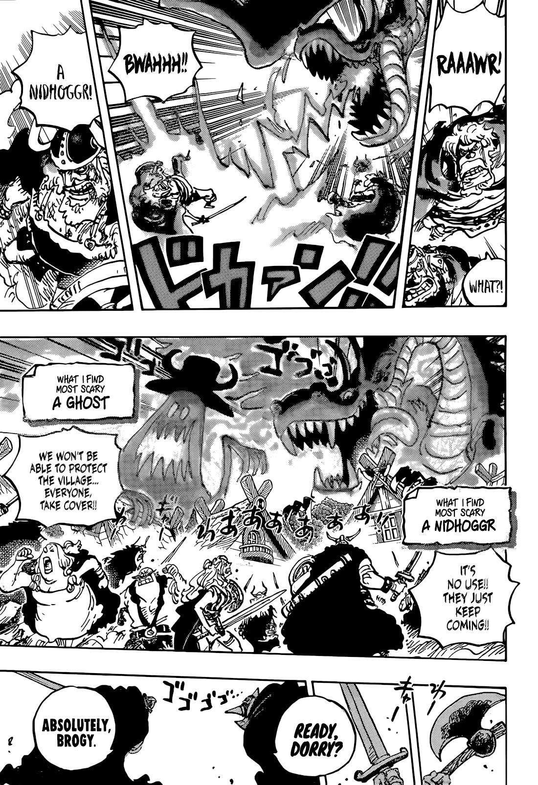 One Piece Manga Chapter 1144 page 13 - A Time for Warriors