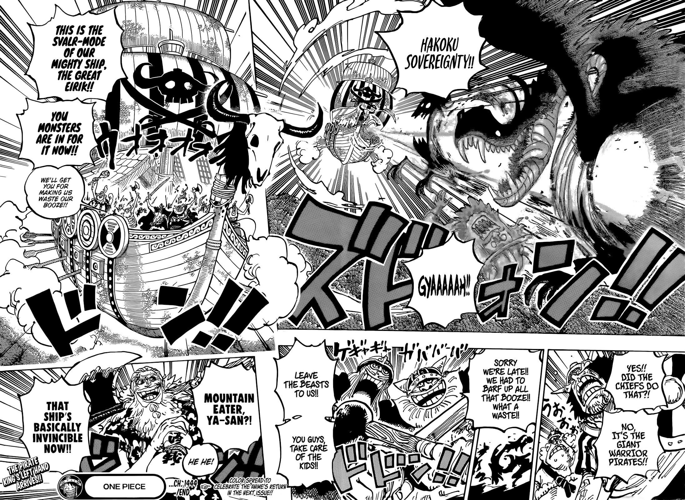 One Piece Manga Chapter 1144 page 14 - A Time for Warriors