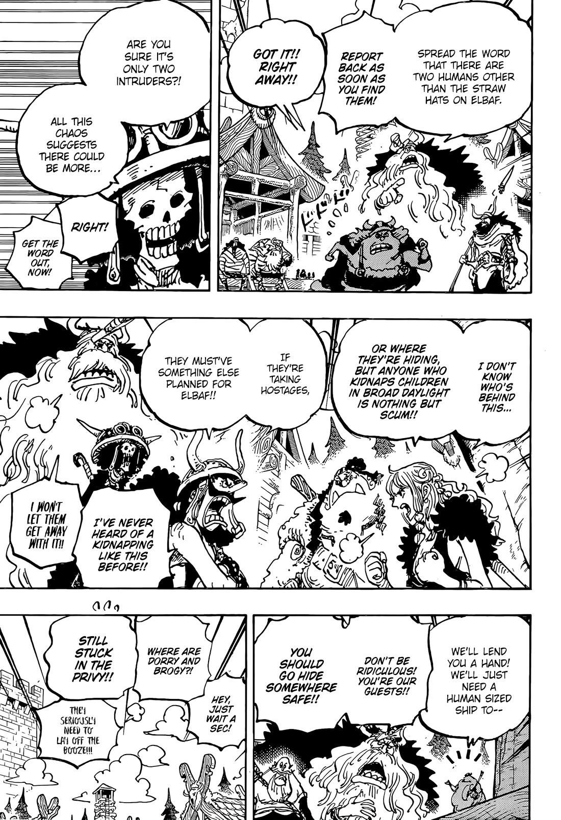 One Piece Manga Chapter 1144 page 7 - A Time for Warriors