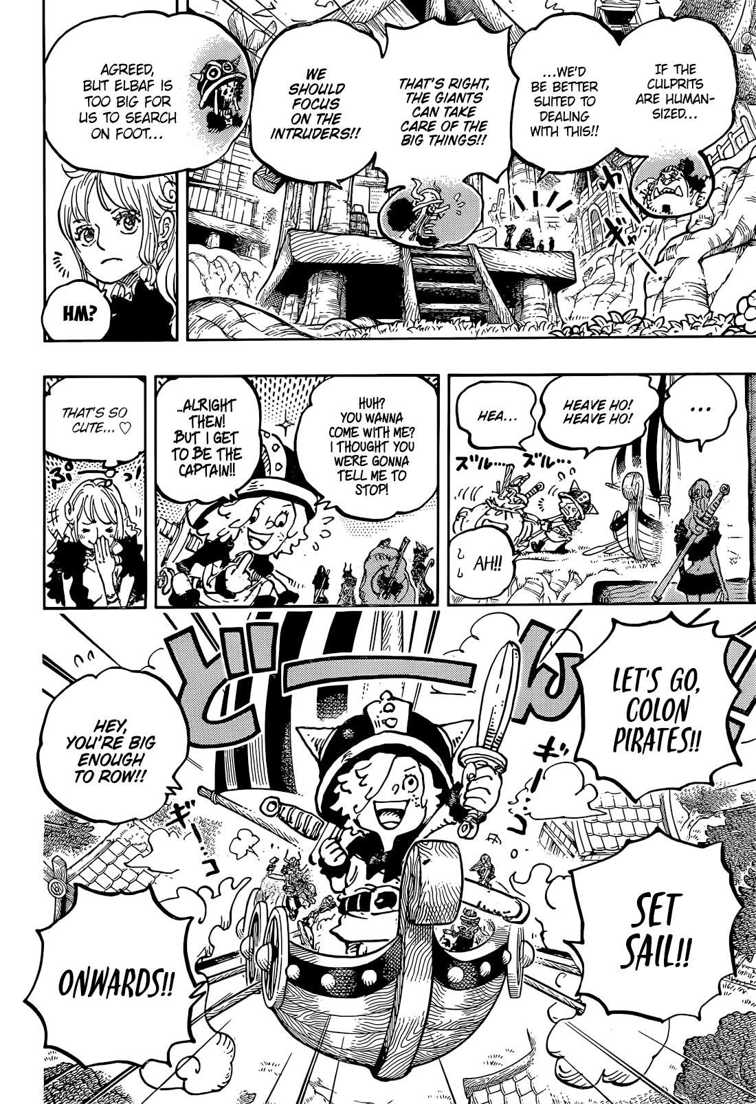One Piece Manga Chapter 1144 page 8 - A Time for Warriors