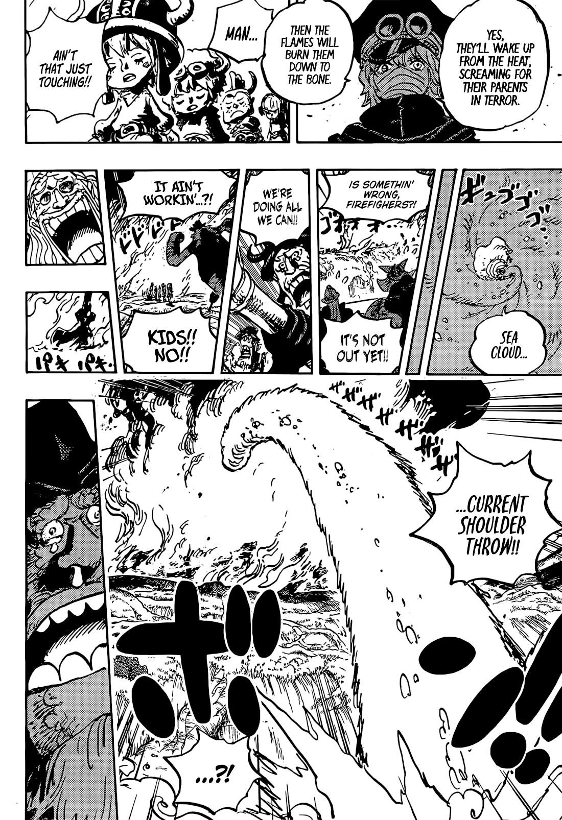 One Piece Manga Chapter 1145 page 13 - Wildfire in Forest Sector 2, Branch Route 8
