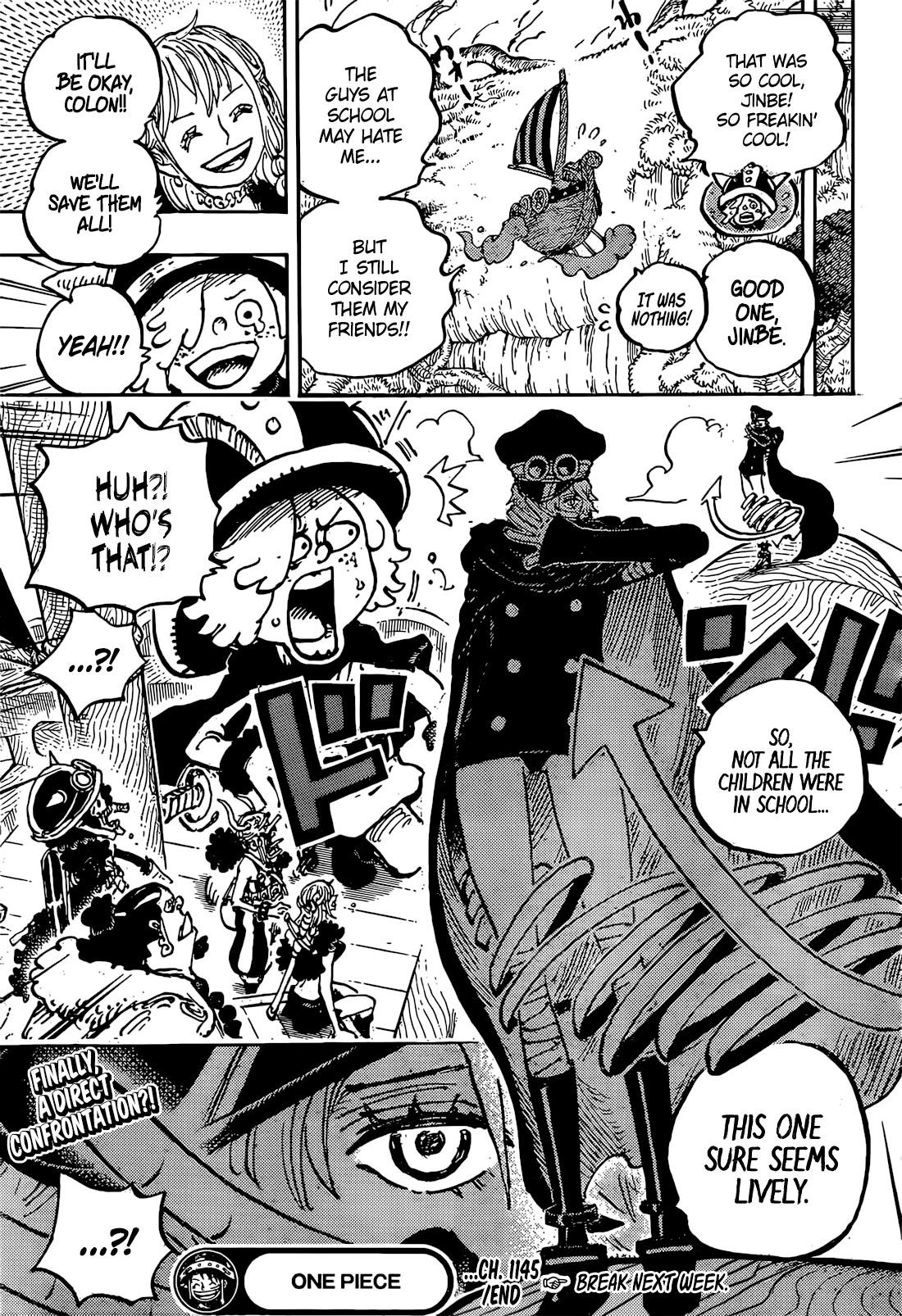 One Piece Manga Chapter 1145 page 16 - Wildfire in Forest Sector 2, Branch Route 8
