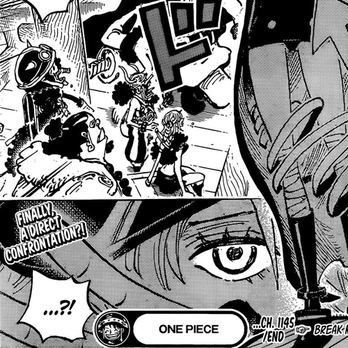 One Piece Manga Chapter 1145 (Wildfire in Forest Sector 2, Branch Route 8) cover