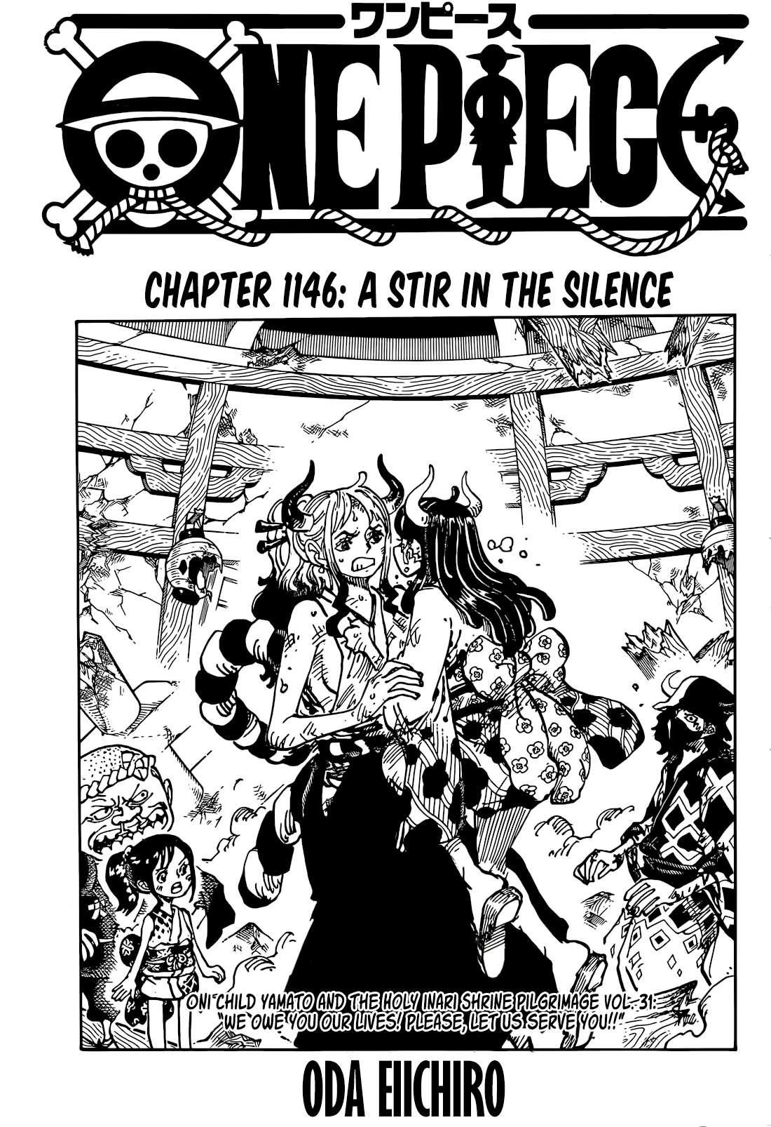 One Piece Manga Chapter 1146 page 1 - Motion in Stillness