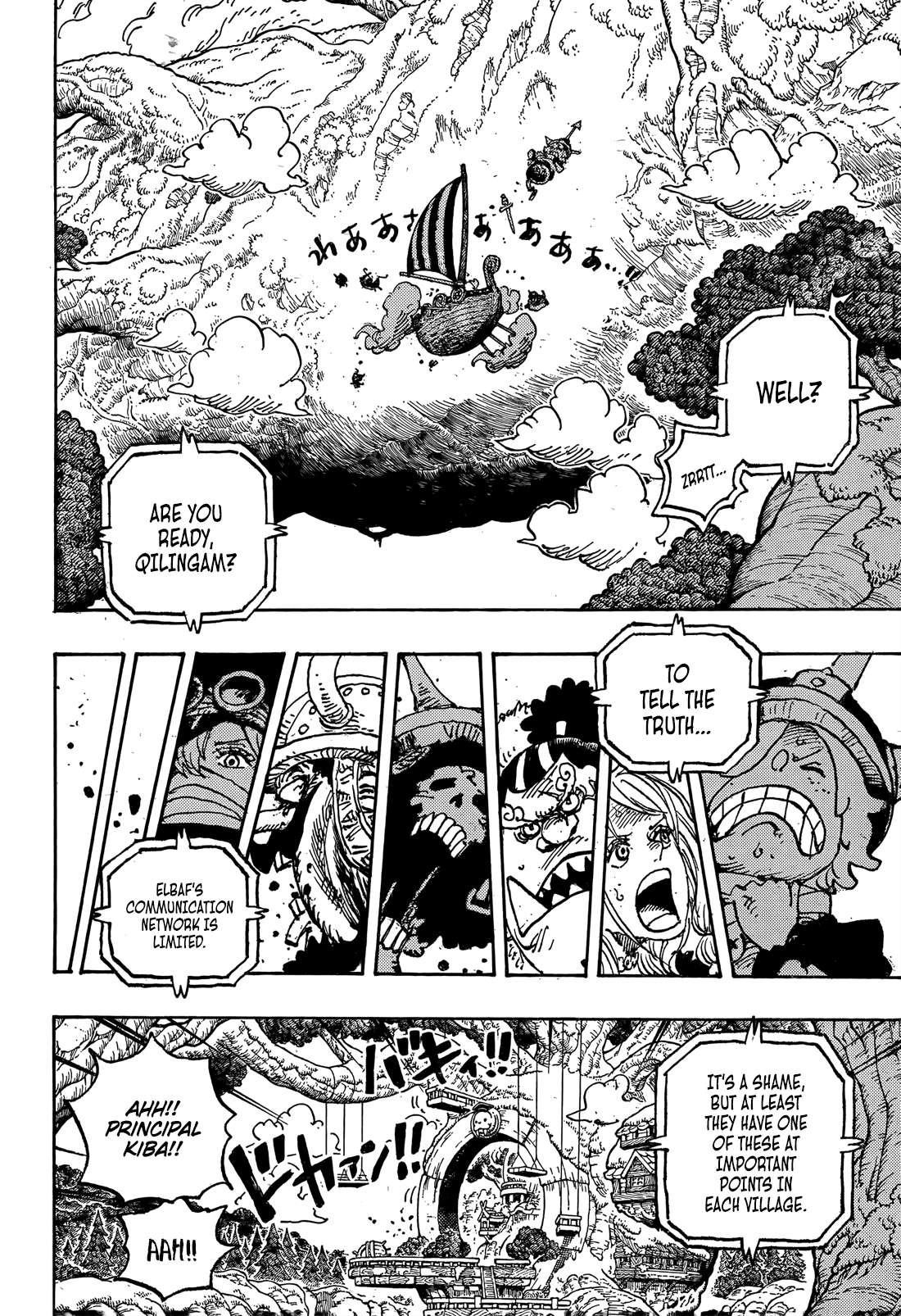 One Piece Manga Chapter 1146 page 13 - Motion in Stillness