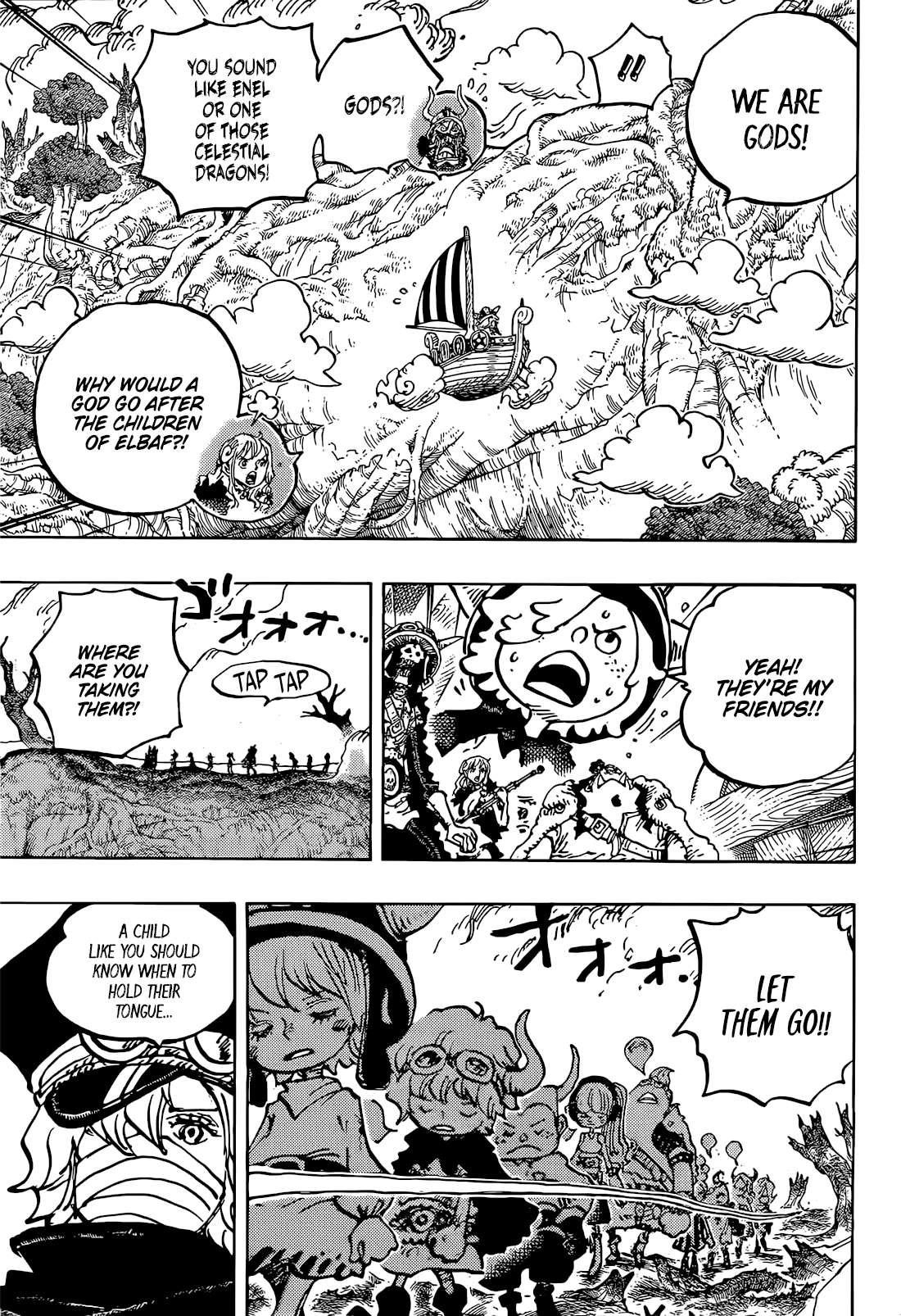 One Piece Manga Chapter 1146 page 3 - Motion in Stillness