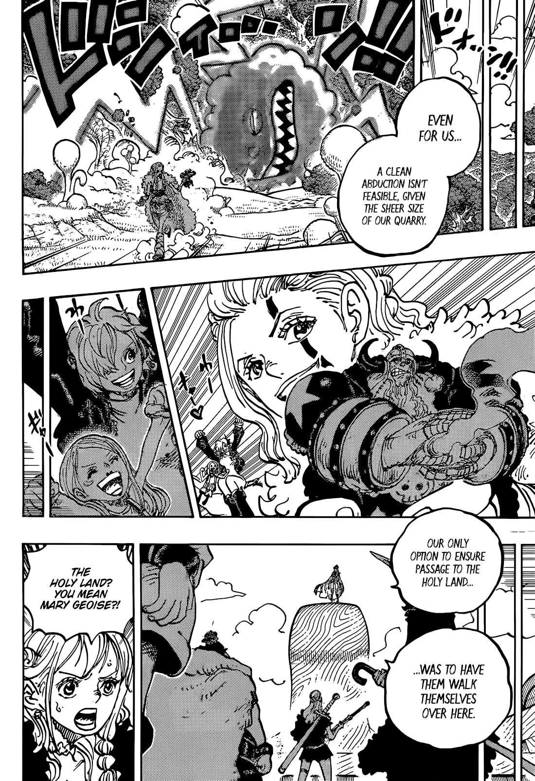 One Piece Manga Chapter 1146 page 4 - Motion in Stillness
