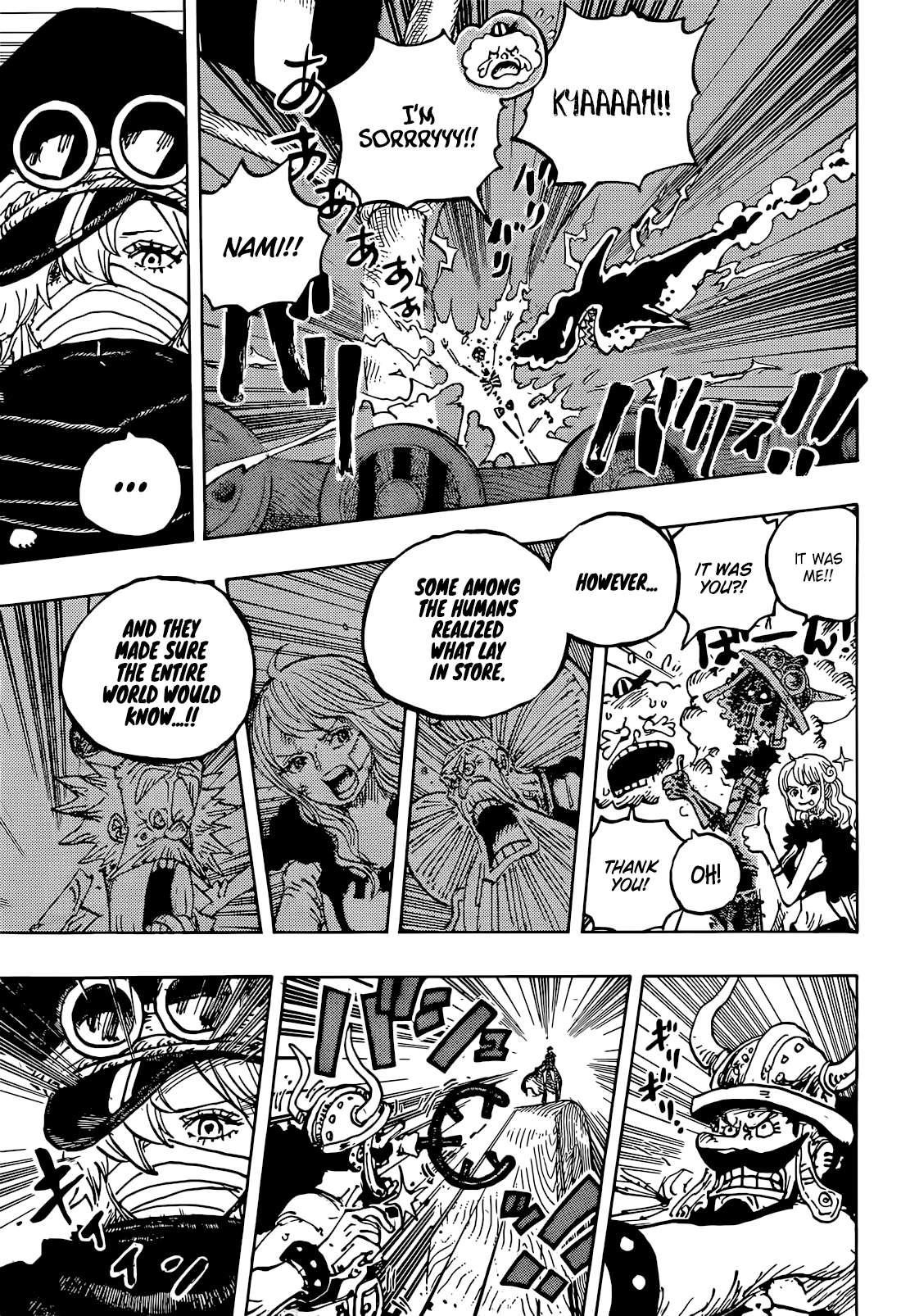 One Piece Manga Chapter 1146 page 7 - Motion in Stillness