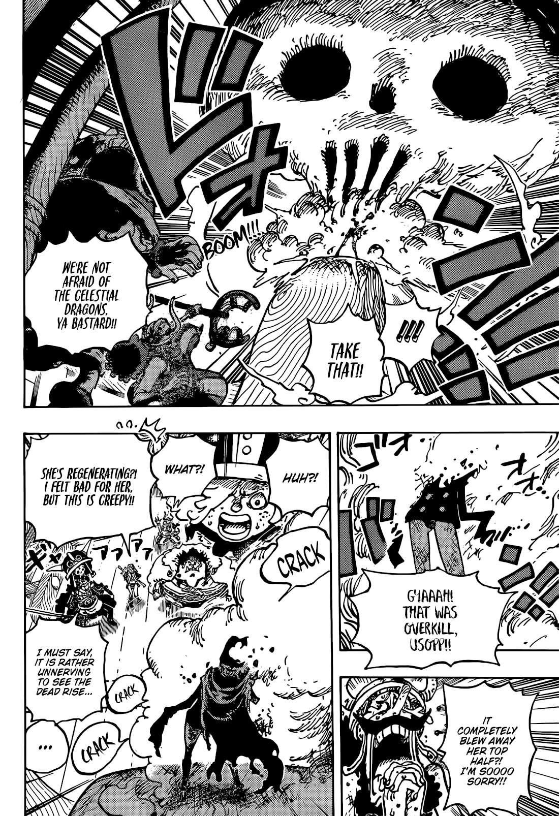 One Piece Manga Chapter 1146 page 8 - Motion in Stillness