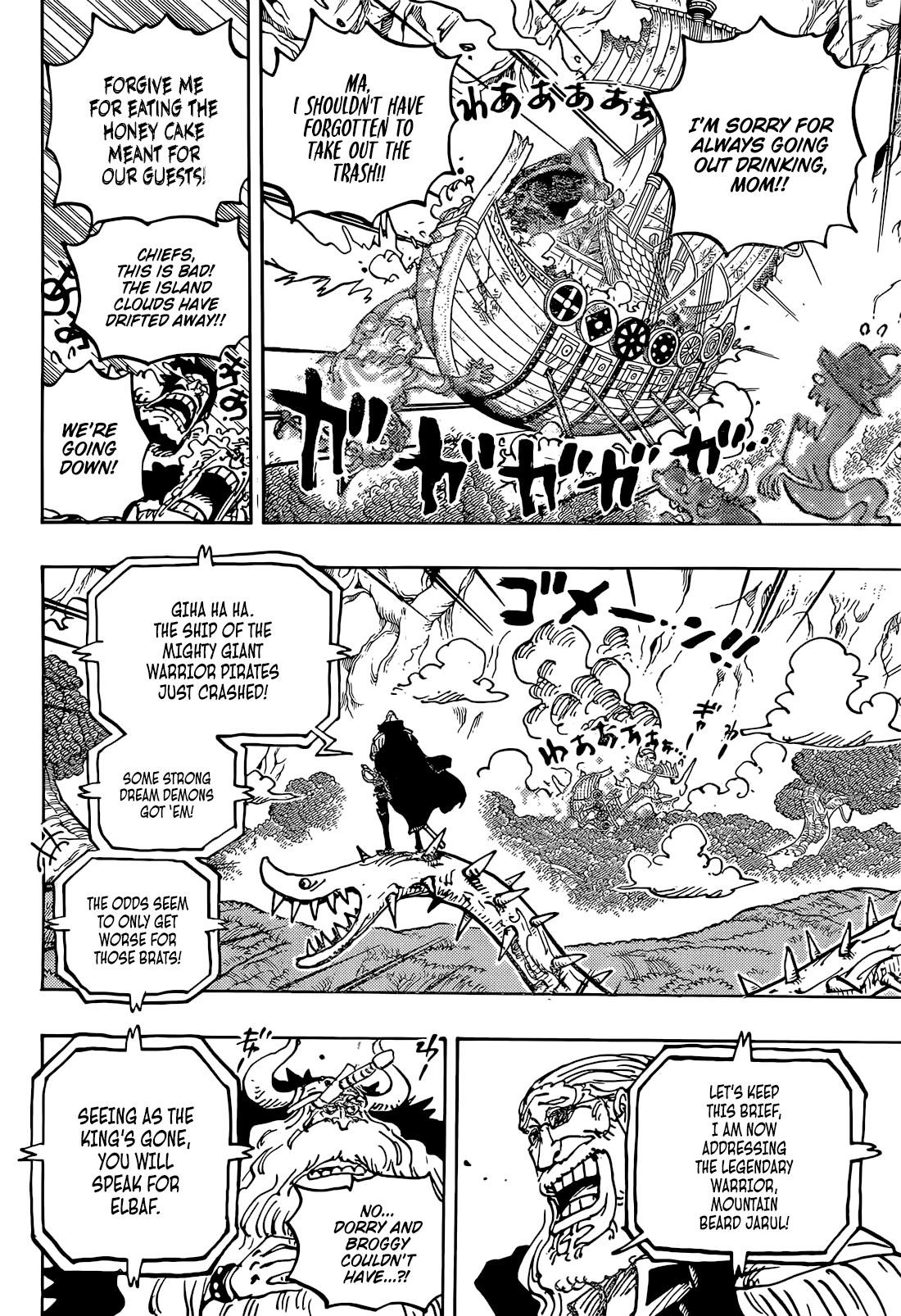 One Piece Manga Chapter 1147 page 12 - What We're Afraid Of