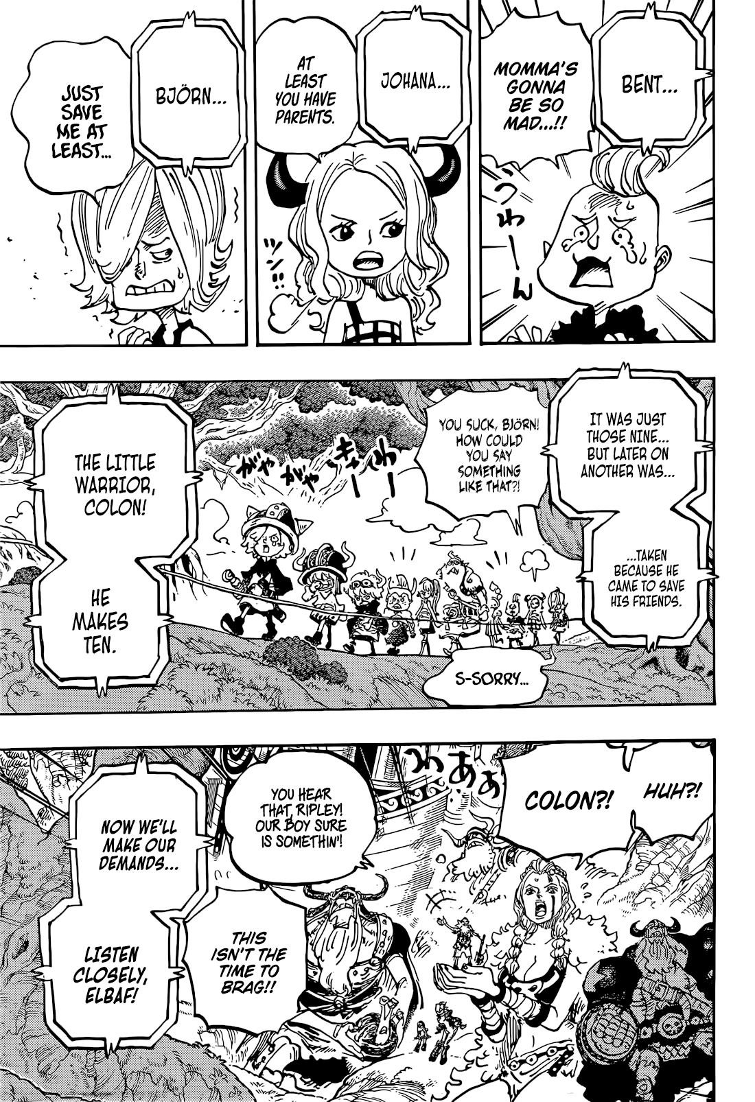 One Piece Manga Chapter 1147 page 15 - What We're Afraid Of