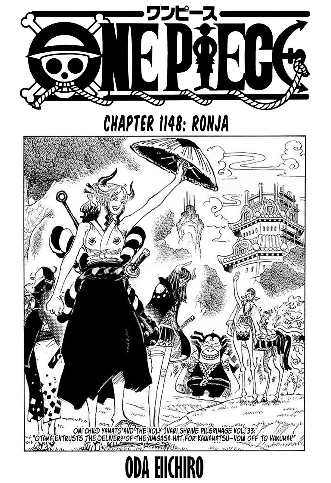 One Piece Manga Chapter 1148 page 1 - Ronja