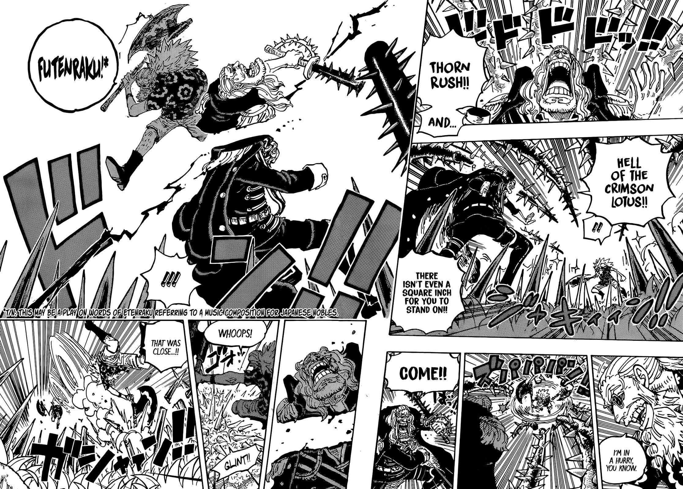 One Piece Manga Chapter 1149 page 4 - One Second