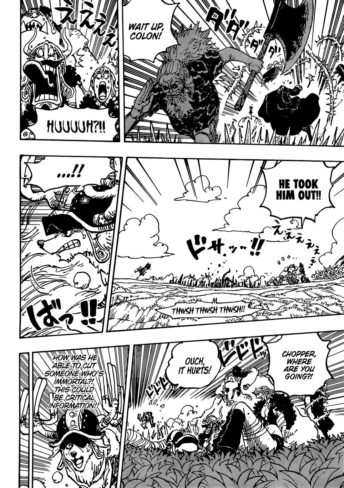 One Piece Manga Chapter 1149 page 5 - One Second