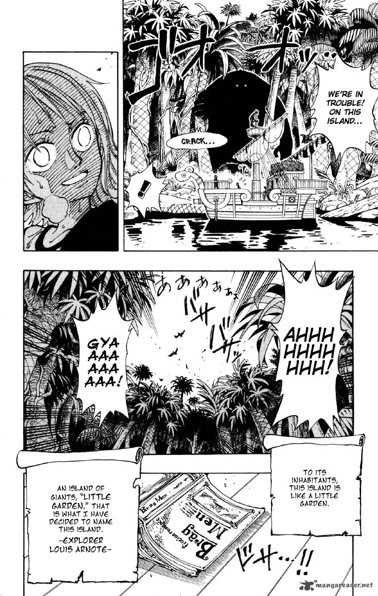 One Piece Manga Chapter 115 page 19 - Little Garden of Adventure