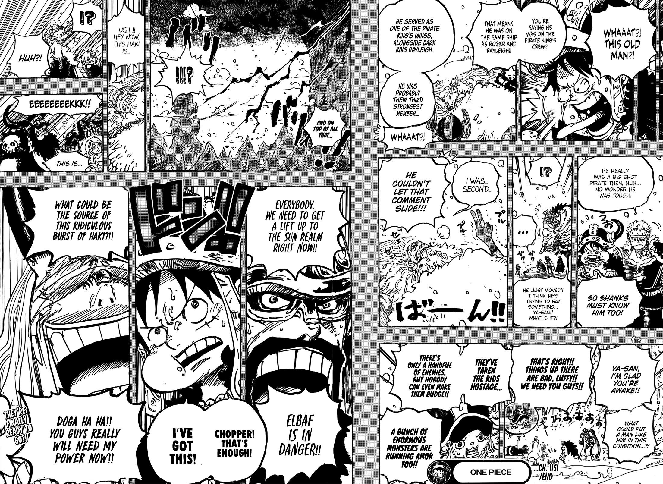 One Piece Manga Chapter 1151 page 12 - I Get the Idea!!!