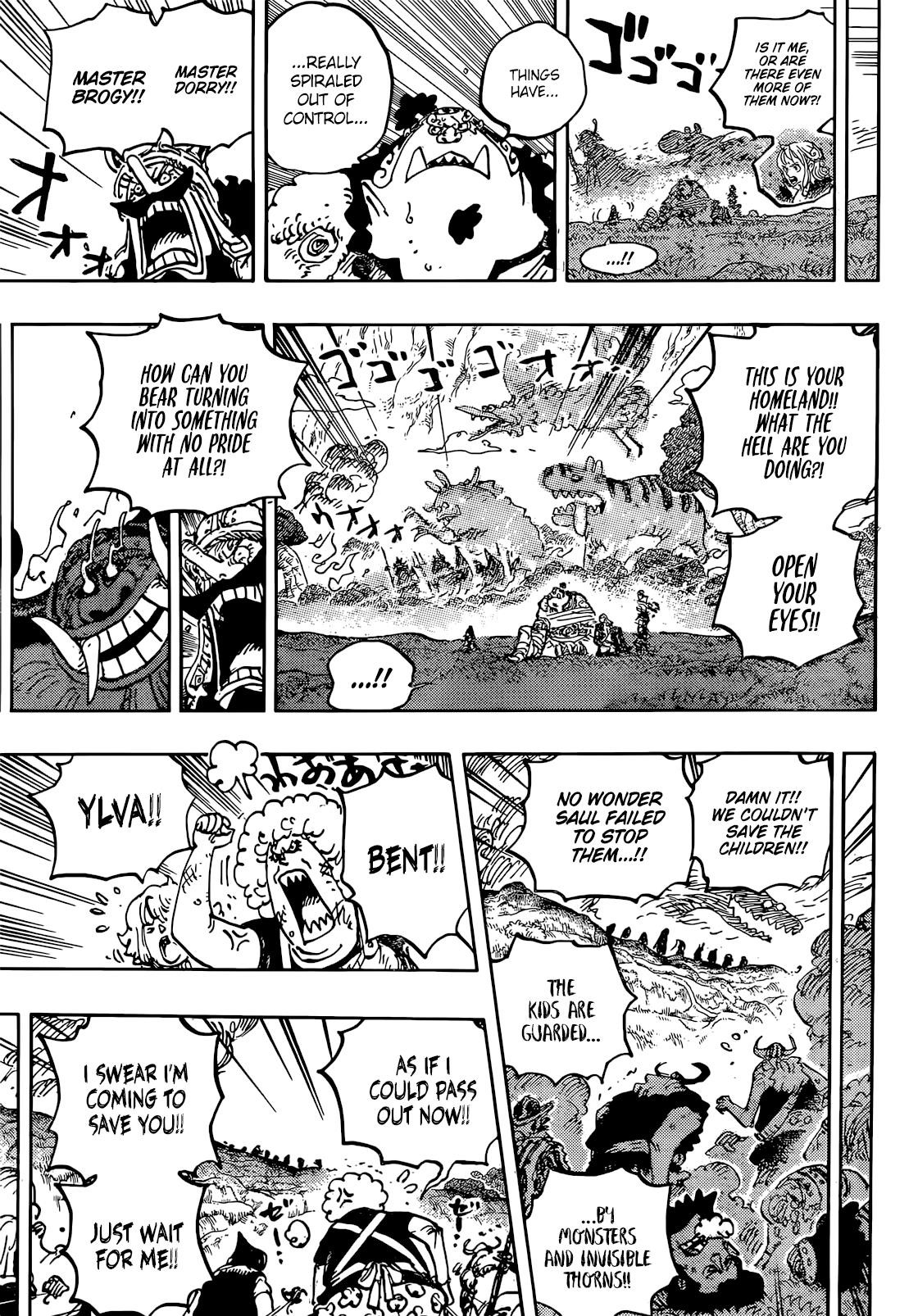One Piece Manga Chapter 1151 page 6 - I Get the Idea!!!