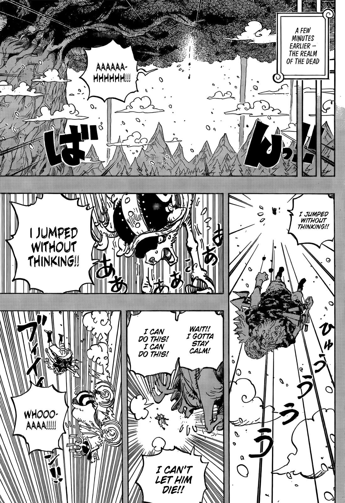One Piece Manga Chapter 1151 page 8 - I Get the Idea!!!