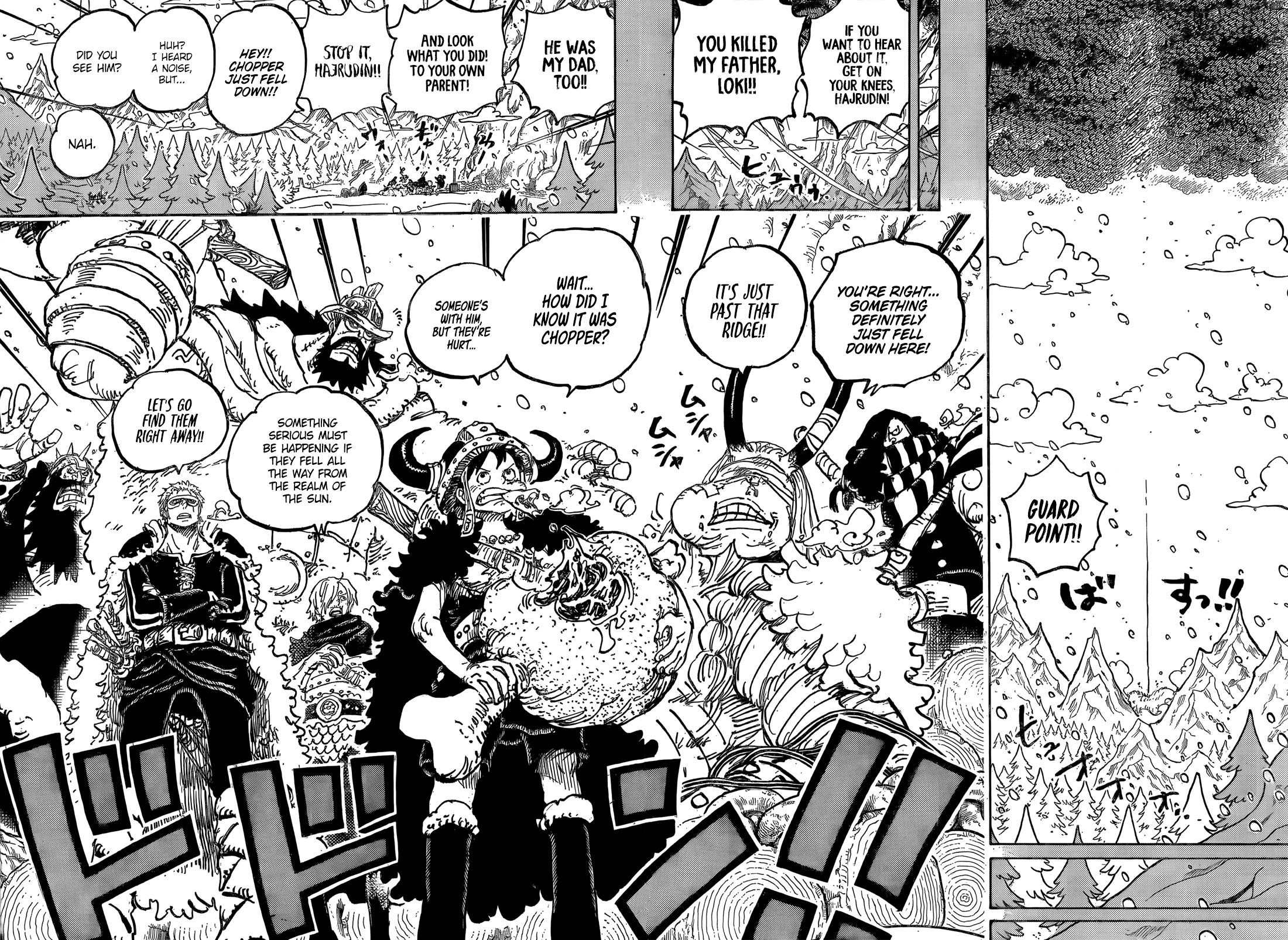One Piece Manga Chapter 1151 page 9 - I Get the Idea!!!